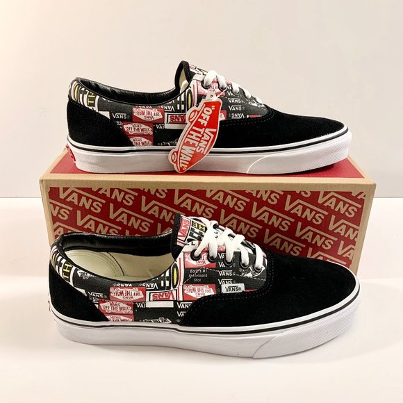 vans era black label
